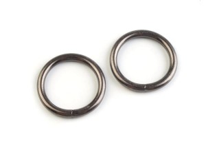 Kółko metalowe Ø30 mm Czarny nikiel