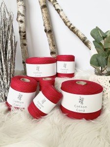 PP - sznurek skręcany - 2 mm - CZERWONY