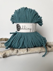 BOBBINY - sznurek pleciony - 5 mm "MORSKI"