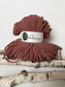 BOBBINY - sznurek pleciony - 5 mm "SUNSET"