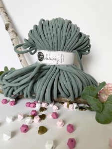 BOBBINY - sznurek pleciony - 9 mm "LAUROWY"