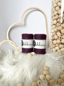 BOBBINY - sznurek skręcany - 3 mm - ZŁOTA JEŻYNA 100 m