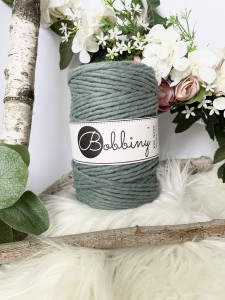 BOBBINY - sznurek skręcany - 5 mm - LAUROWY 100 m