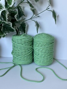 LC - sznurek pleciony - 5 mm "MOJITO" 