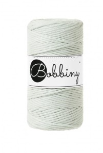 BOBBINY - sznurek skręcany - 3 mm - 100 m - JASNY ZIELONY