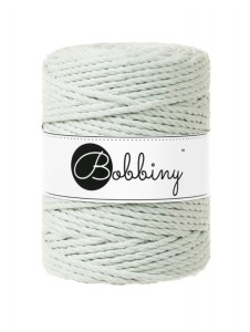 BOBBINY - 3ply - sznurek potrójnie skręcany - 5 mm - JASNY ZIELONY