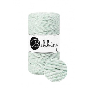 BOBBINY - SZNUREK SKRĘCANY - 3 MM - 100 M - MIĘTOWY SHAKE