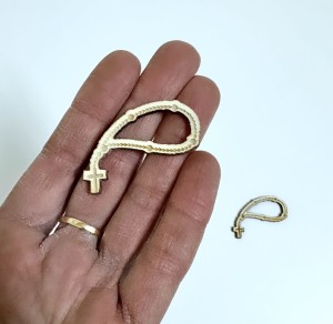 Drewniany różaniec 4 cm