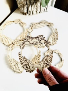 Dekoracyjna obręcz wzór 9 „Anioł Stróż”