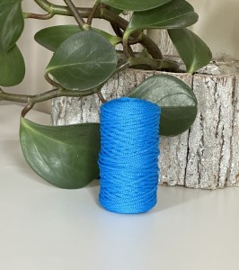 Sznurek 1,5 mm poliestrowy 100 m LAZUROWY