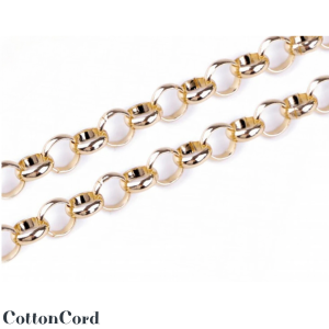 Złoty Łańcuszek do torebki Ø14 mm 1 metr