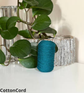 LC - SZNUREK PLECIONY - 2 mm - MORSKI