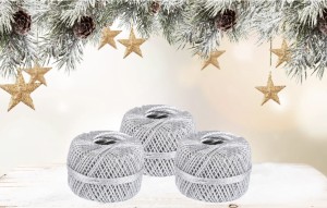 Sznurek metalizowany 1 mm 20 m SREBRNY