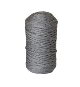 LC - sznurek pleciony - 3 mm - PLATYNOWY