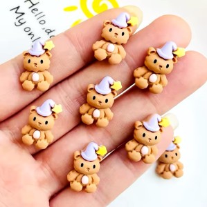 Mini misiu w czapeczce dodatek do Twoich prac 19 mm
