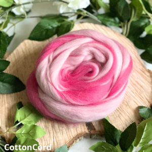 Wełna czesankowa LANDRYNKOWY MELANŻ 50 gr