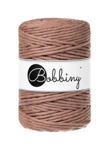 BOBBINY - SZNUREK SKRĘCANY - 5 MM - MOCHA MOUSE 100 M 