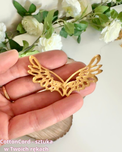Złote skrzydła wzór Motylkowe 1