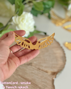 Złote skrzydła wzór Motylkowe 2