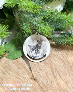 Kolorowa baza do makramy – bombka 6,5 cm | Płyta HDF BK140