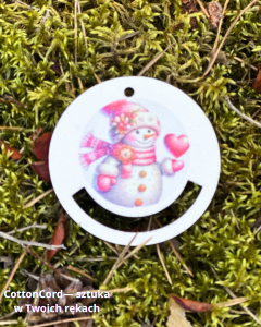 Kolorowa baza do makramy – bombka 5,5 cm | Płyta HDF BK184