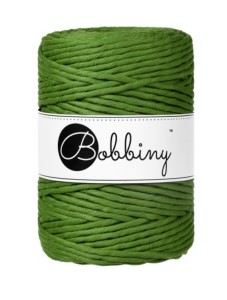 BOBBINY - SZNUREK SKRĘCANY - 5 MM - ZIELEŃ MCHU 100 m 