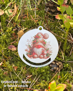 Kolorowa baza do makramy – bombka 6,5 cm | Płyta HDF BK196