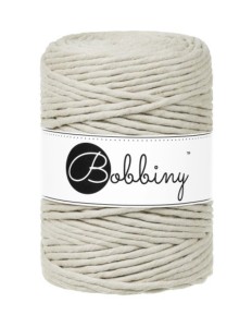 BOBBINY - SZNUREK SKRĘCANY - 5 MM - JASNY OLIWKOWY 100 M 