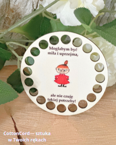 Kolorowa baza do szydełkowania - koszyczki, podkładki  –  HDF,  Mała Mi BK201