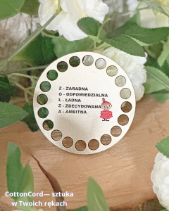 Kolorowa baza do szydełkowania - koszyczki, podkładki  –  HDF,  Mała Mi BK203