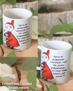 Kolorowy kubek MAŁA MI 330 ml wzór 2
