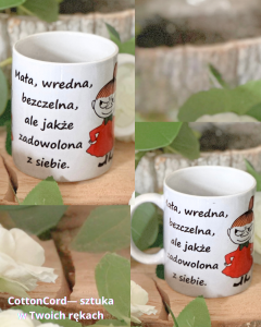 Kolorowy kubek MAŁA MI 330 ml wzór 3
