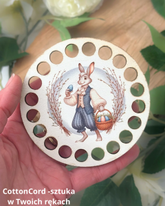 Kolorowa baza do szydełkowania - koszyczki, podkładki  –  HDF BK225 Wielkanoc