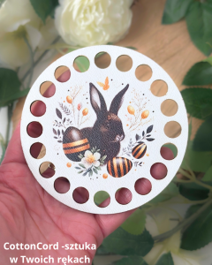 Kolorowa baza do szydełkowania - koszyczki, podkładki  –  HDF BK229 Wielkanoc