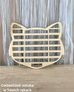 Baza kanwa pod wełnę czesankową – głowa kotka 4 mm