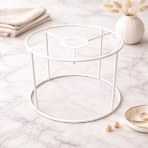 Abażur, stelaż do lampy łączony wysokość 20 cm