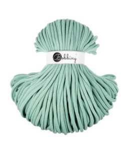 BOBBINY - sznurek pleciony - 9 mm "JELLY MINT" 