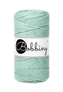 BOBBINY - SZNUREK SKRĘCANY - 3 MM - 100 M - JELLY MINT
